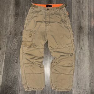 ABERCROMBIE AND FITCH BAGGY UTILITY CARGO PANTS